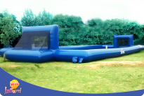 Campo de fútbol de playa inflable